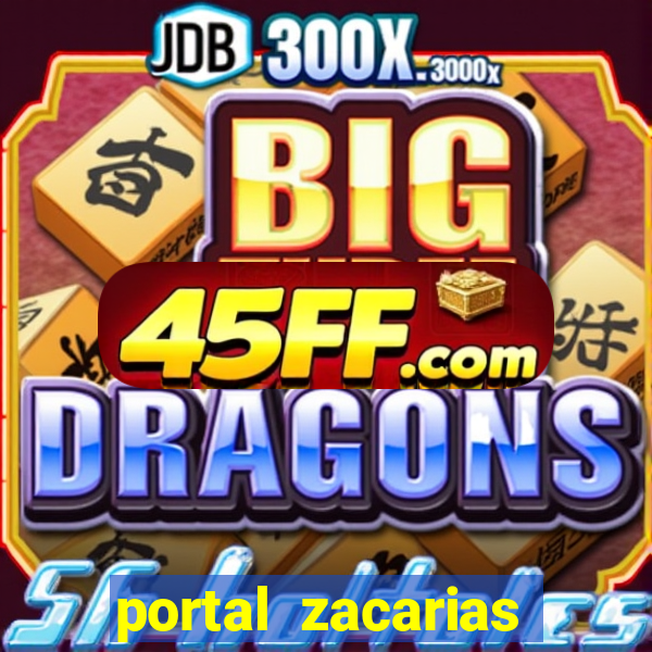 portal zacarias estudante e professor
